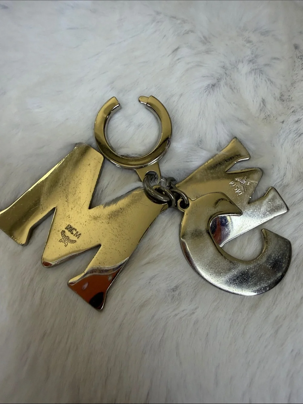 MCM keychain enamel